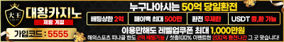 카지노사이트 대왕카지노 토토사이트365인포